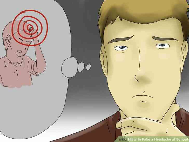 Image intitulée Faux un mal de tête à l